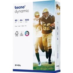 Papier do kopiowania tecno 2100011483 a4 80 g m² biały 500 arkuszy