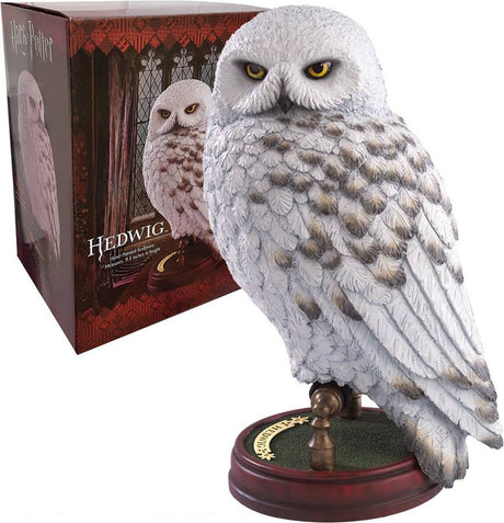Szlachetna kolekcja figurka posągu Harry'ego Pottera magiczne stworzenia Jadwiga 24 cm wielobarwna