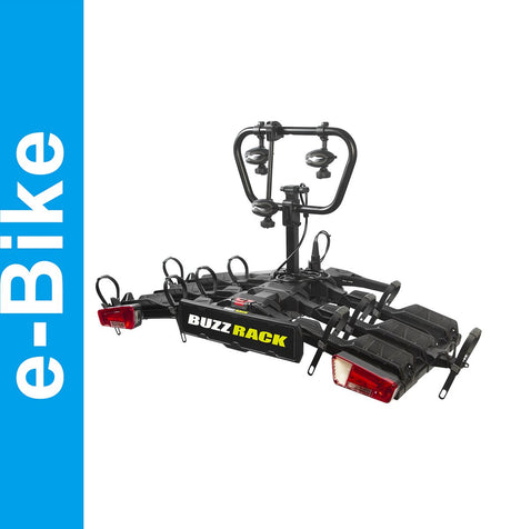Buzzrack e-scorpion pro3 składany bagażnik rowerowy na 3 rowery elektryczne