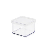Puszka Rotho premium loft 10x10x7 cm przezroczysta biała 500 ml
