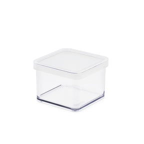 Puszka Rotho premium loft 10x10x7 cm przezroczysta biała 500 ml