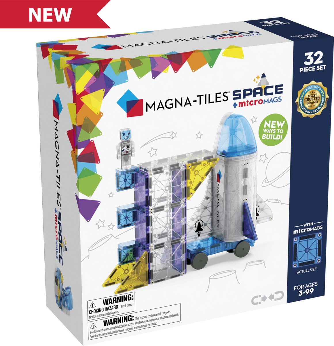 Magna-tiles | space 32 stuks set