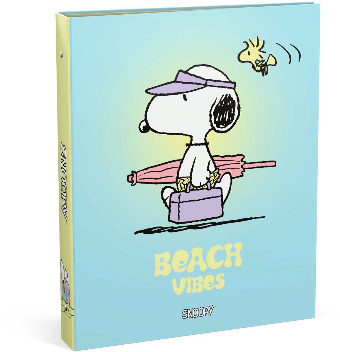 Segregator kołowy Snoopy a4 - niebieski - 23 kółka