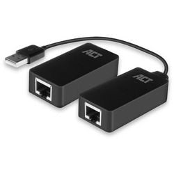 Przedłużacz USB Ngk przez utp act ac6063 czarny