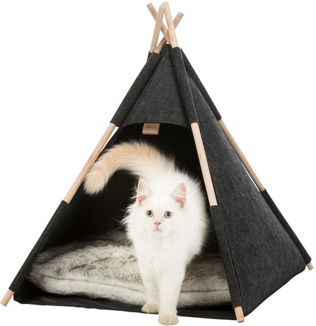 Tipi do legowiska dla kota Trixie w kolorze antracytowym