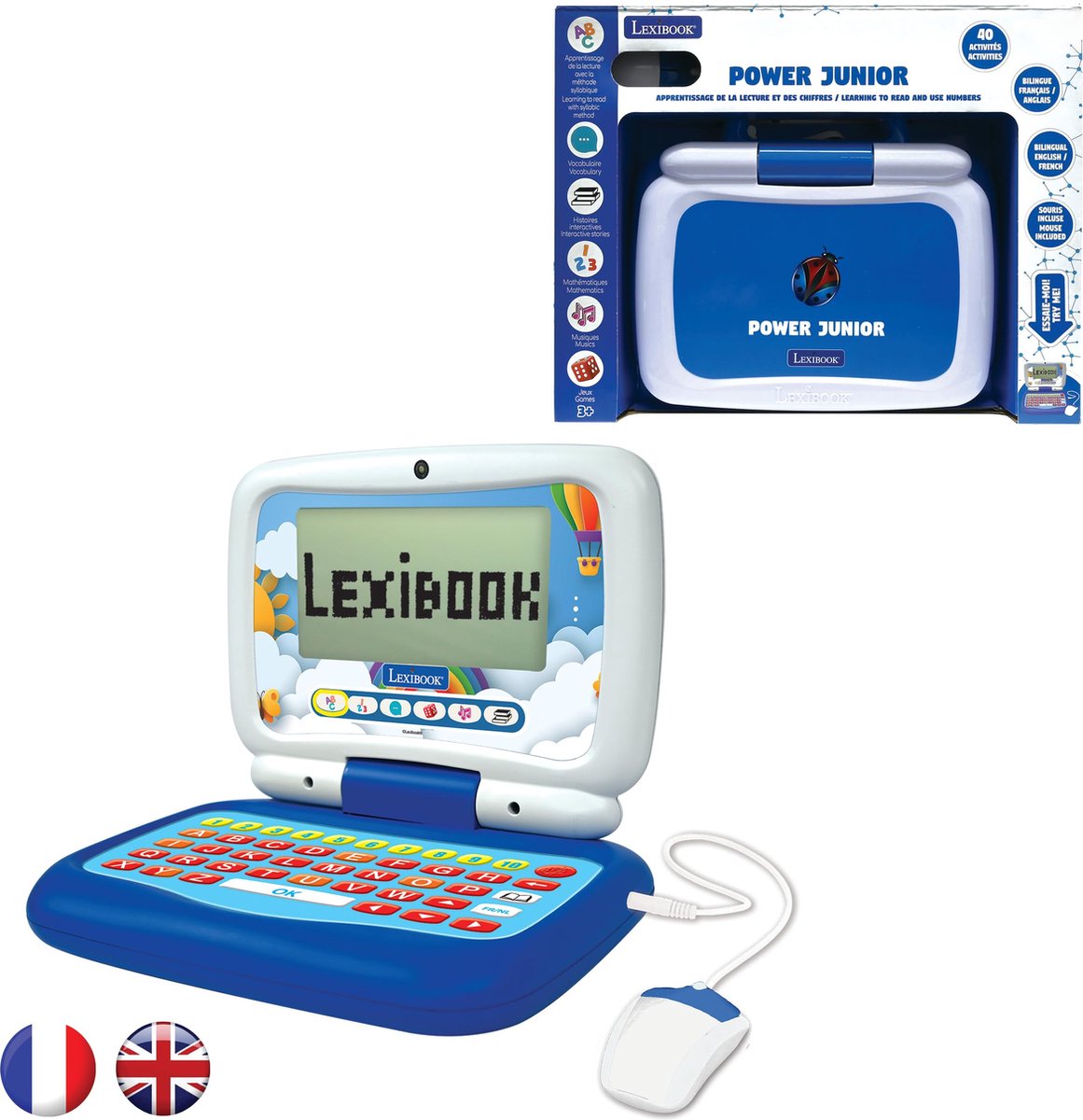 Lexibook mon premier ordynator éducatif parlant bilingue (en fr)