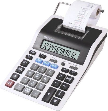 Kalkulator druku Rebell - pdc20-wb - biało-czarny - re-pdc20-wb