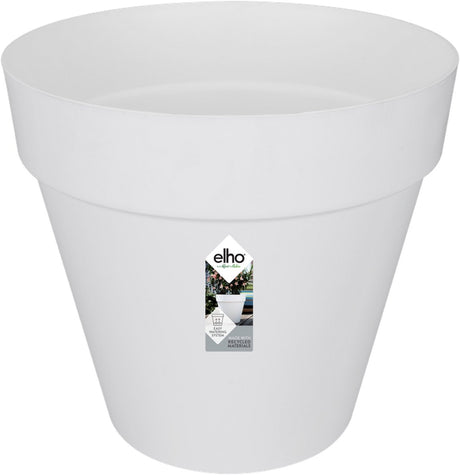Elho loft urban round 50 - doniczka zewnętrzna - ø 48,5 x wys. 44,5 cm - biała