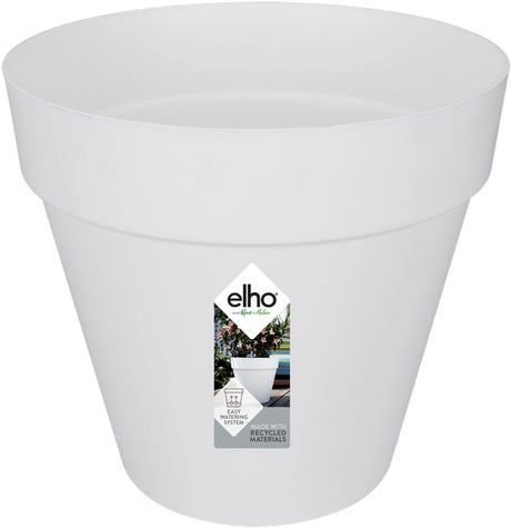 Elho loft urban round 30 - doniczka zewnętrzna - ø 28,5 x wys. 26,0 cm - biała