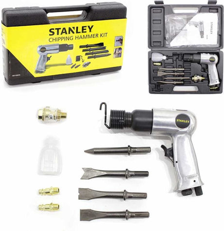 Zestaw młotów pneumatycznych Stanley 160173xstn w etui - 12mm - 5 lat
