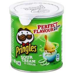 Pringles śmietana cebulowa (12x 40gr)
