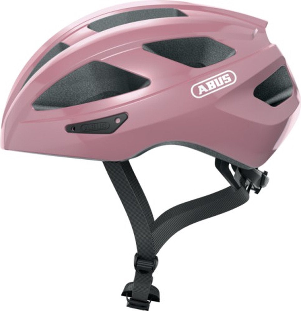 Kask macator Abus l 59-62 błyszczący róż