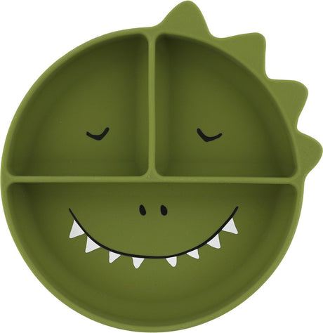 Trixie Silikonowa tablica z pudełkami i kubkiem ssącym - MR. Dino