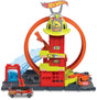 Super remiza strażacka Hot Wheels City — zestaw figurek