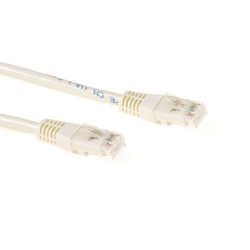 Kabel krosowy UTP Cat6 Act ib8401 w kolorze kości słoniowej
