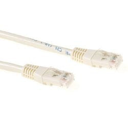 Kabel krosowy U utp cat6 akt ib8430 w kolorze kości słoniowej