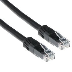 Kabel krosowy UTP Cat6 ACT IB8902 czarny