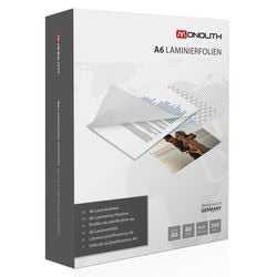 Folie do laminowania monolit 81m0680007 a6 80 mic przezroczysty 300 sztuk