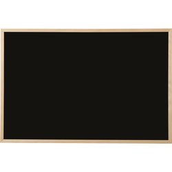 Tablica kredowa dwubiurowa sosnowa 450x600mm czarna