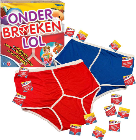 Zabawa z bielizną Tomy - zabawna gra rodzinna
