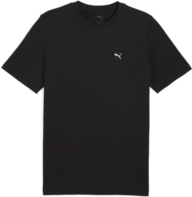 Puma ess elevated tee heren t-shirt - black