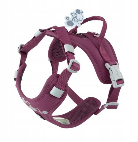 Hurtta weekend Warrior ii eco sela bakłażan – psy od 75-100cm