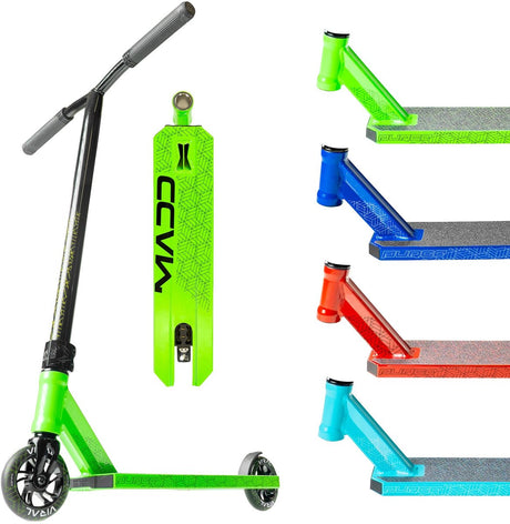Hulajnoga wyczynowa Madd Gear - kobalt oczyszczający wirusy - wysokość kierownicy 83 cm - od 8 lat - koła 110 mm