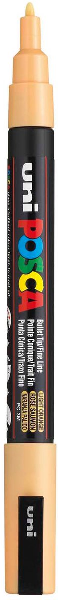 Marker farbowy Posca pc3m f łososiowy róż