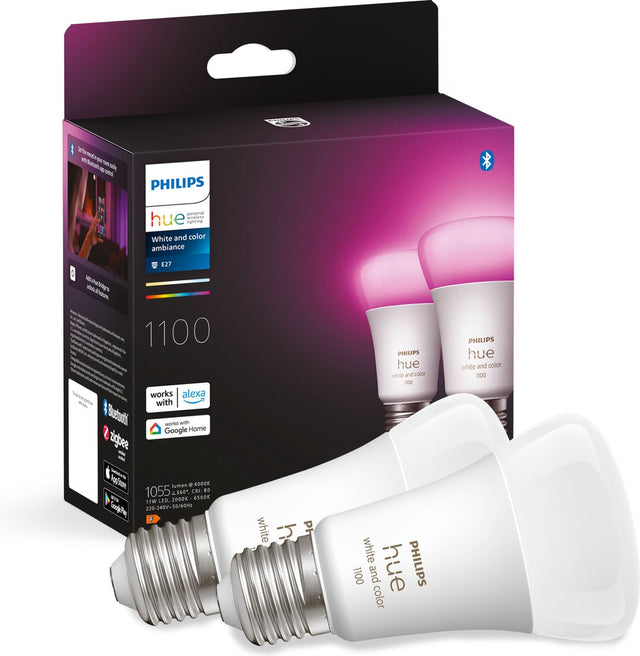 Philips Hue Hue E27 2-pakowy