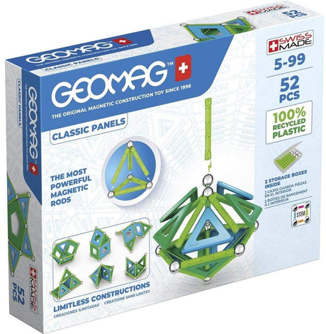 Panele Gardenkraft geomag classic zielona linia 52 części