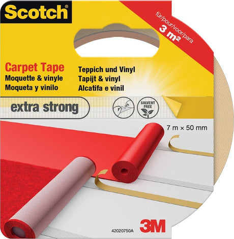 Taśma dywanowa scotch® 3 m, 42020750, bardzo mocna, 50 mm x 7 m, 1 rolka