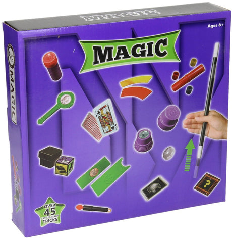 Zabawki Lobbesa, np. magiczne pudełko 45 sztuczek