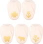 Vaessen creative pons set - figuurpons - lente - 5 st. - 1,8 tot 2,5 cm