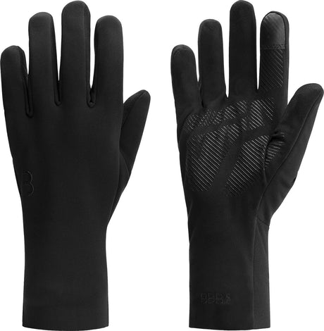 Bbb cycling airshield wielrenhandschoenen winter - 5 - 15 ℃ - wind waterproof - fietshandschoenen heren en dames - zwart - maat s - bwg-45 s