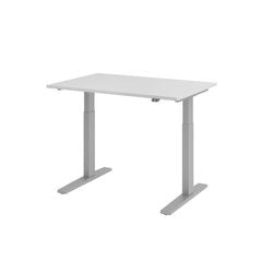 Młotek biurkowy Bach siedząco-stojący vxmka12 5 s szary 1200 x 800 mm
