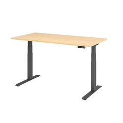 Młotek biurkowy Bach siedząco-stojący vxdkb16 3 g wielokolorowy 1600 x 800 mm