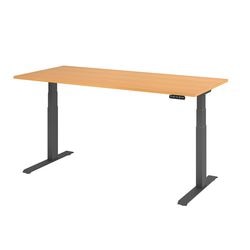 Młotek biurkowy Bach siedząco-stojący vxdkb19 6 g wielokolorowy 1800 x 800 mm