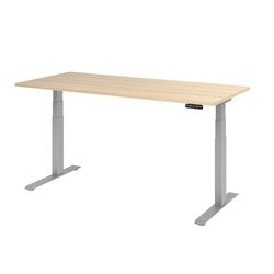 Młotek biurkowy Bach siedząco-stojący vxdkb19 e s wielokolorowy 1800 x 800 mm