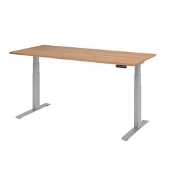 Młotek biurkowy Bach siedząco-stojący vxdkb19 ns wielokolorowy 1800 x 800 mm