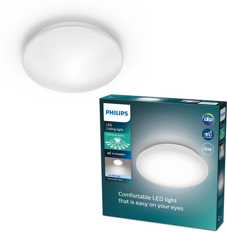 Philips moire plafonnière - koelwit licht - medium