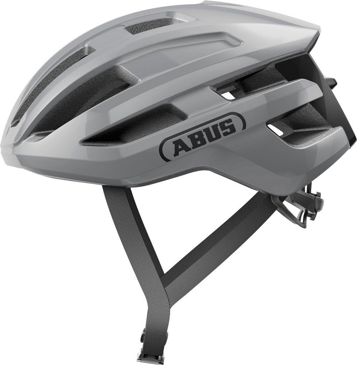 Kask Abus Powerdome Ace Race Szary m 54-58cm