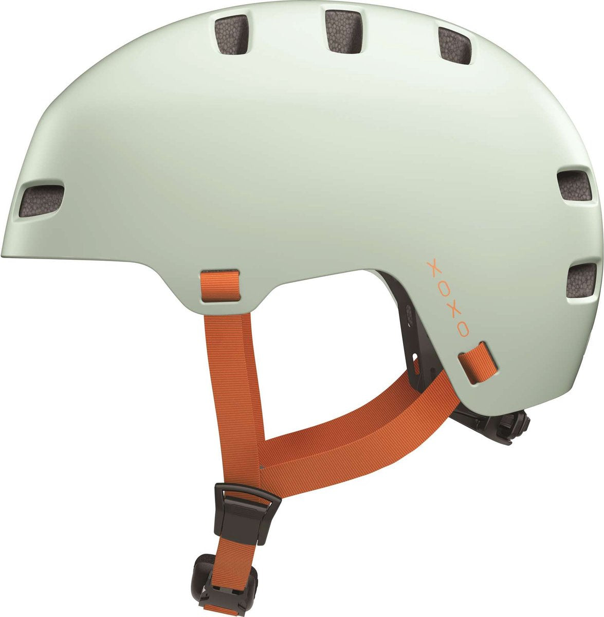 Kask rowerowy Abus xoxo mint green s - 51-55 cm - jasnozielony - nadaje się do użytku na rowerach elektrycznych - rowerach miejskich - 370 g