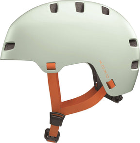 Kask rowerowy Abus xoxo mint green s - 51-55 cm - jasnozielony - nadaje się do użytku na rowerach elektrycznych - rowerach miejskich - 370 g
