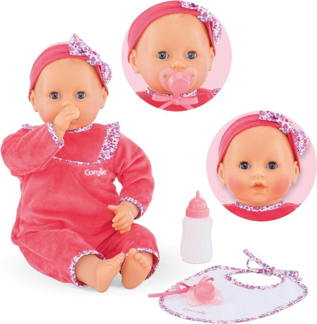 Lalka niemowlęca Corolle mon grand poupon liliowa, 42 cm