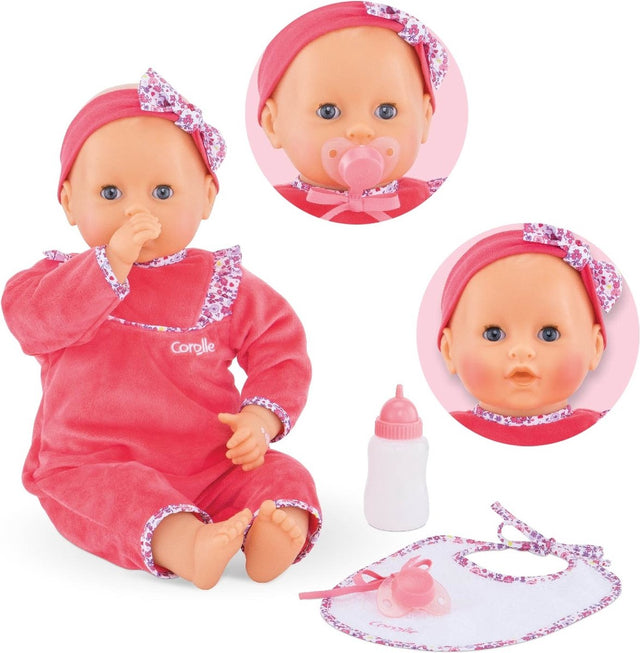 Lalka niemowlęca Corolle mon grand poupon liliowa, 42 cm