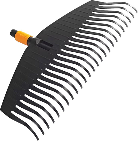 Przystawka do grabi do liści Fiskars Quikfit™ - grabie ogrodowe z 25 zębami - grabie do miękkich liści
