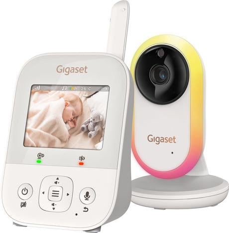 Gigaset baby 300 – niania elektroniczna z kamerą – funkcja talkback – noktowizor – oświetlenie nocne – niania –