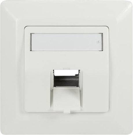 Merkloos sans marque keystone inbouwdoos voor 1 keystone ral9010