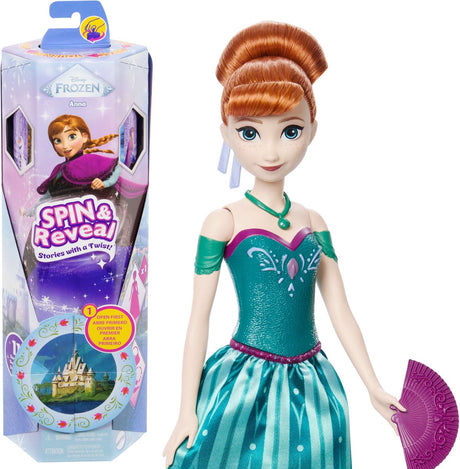 Disney mrożony mrożony pop zakręć i ujawnij Annę