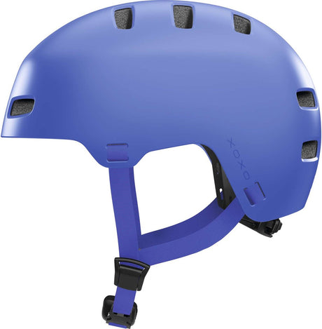 Kask rowerowy Abus xoxo mono niebieski l - 57-61 cm - niebieski - nadaje się do użytku na rowerach elektrycznych - rowerach miejskich - 440 g